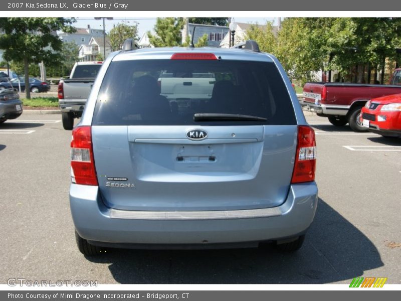 Glacier Blue / Gray 2007 Kia Sedona LX