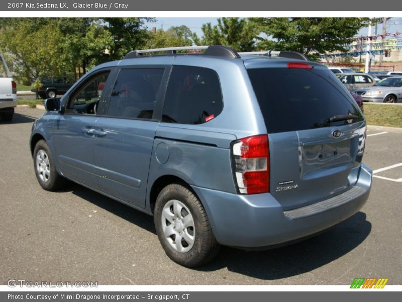 Glacier Blue / Gray 2007 Kia Sedona LX