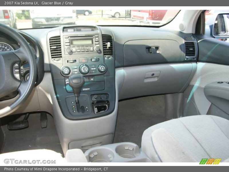 Glacier Blue / Gray 2007 Kia Sedona LX