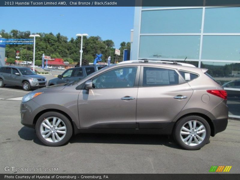  2013 Tucson Limited AWD Chai Bronze