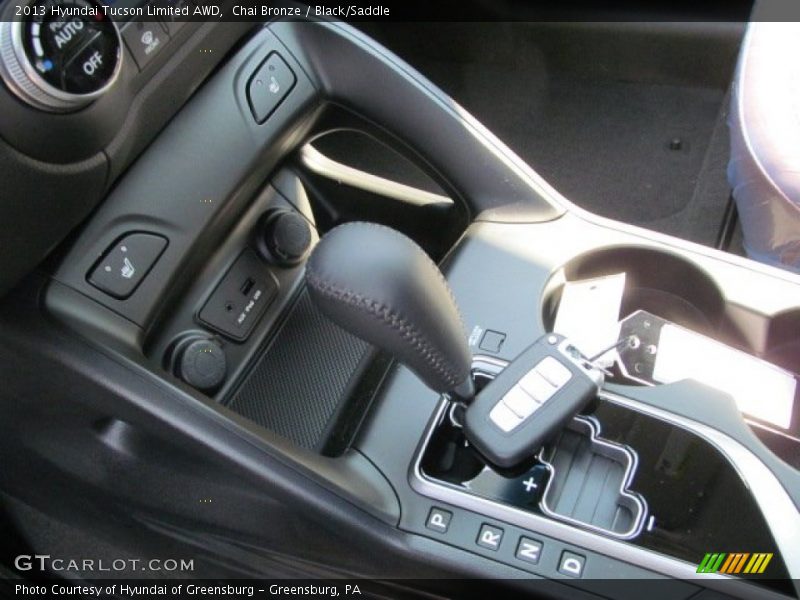  2013 Tucson Limited AWD 6 Speed SHIFTRONIC Automatic Shifter
