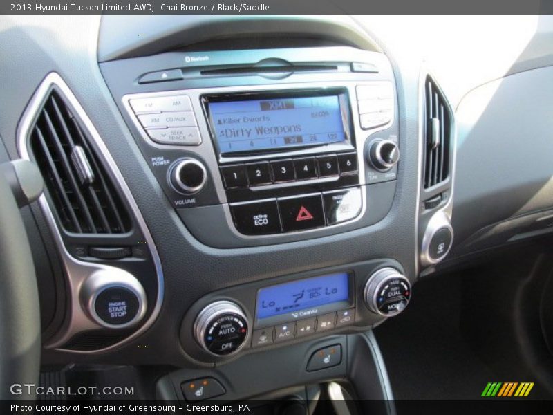 Chai Bronze / Black/Saddle 2013 Hyundai Tucson Limited AWD