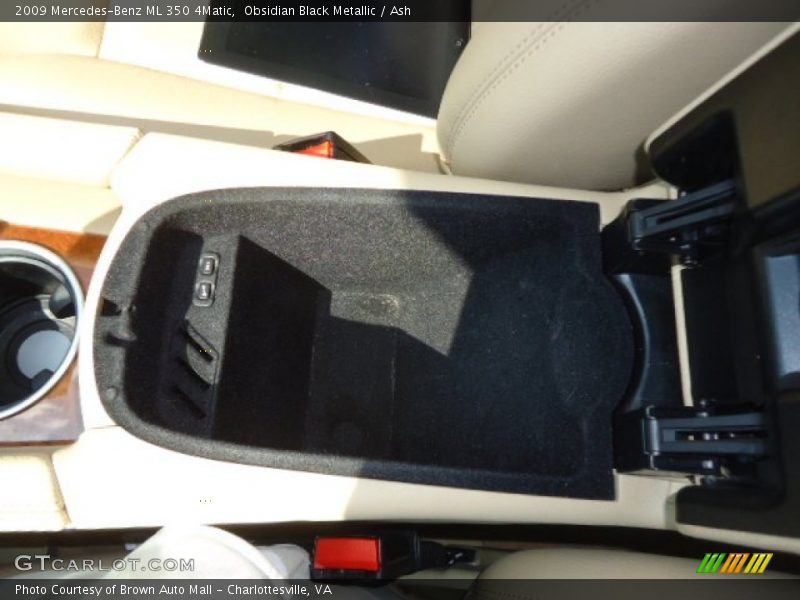 Obsidian Black Metallic / Ash 2009 Mercedes-Benz ML 350 4Matic