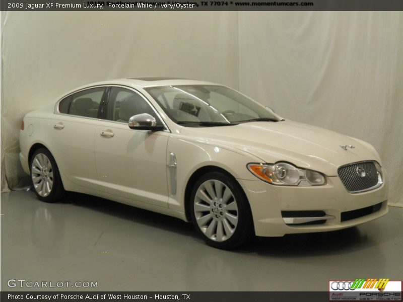 Porcelain White / Ivory/Oyster 2009 Jaguar XF Premium Luxury