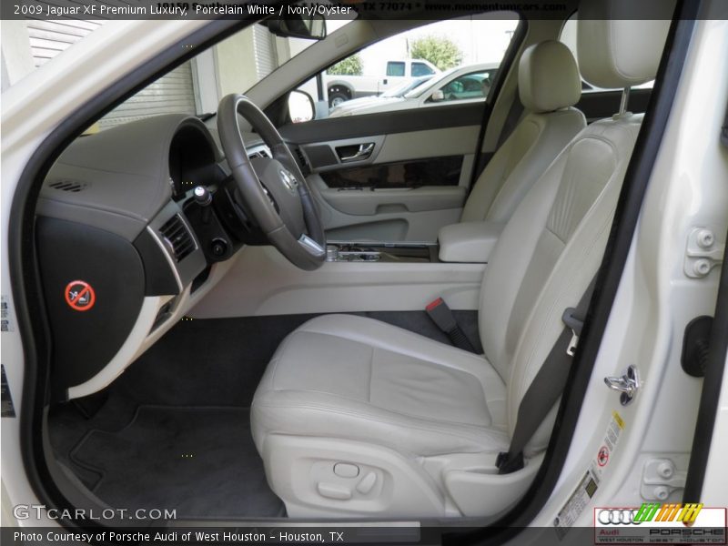 Porcelain White / Ivory/Oyster 2009 Jaguar XF Premium Luxury
