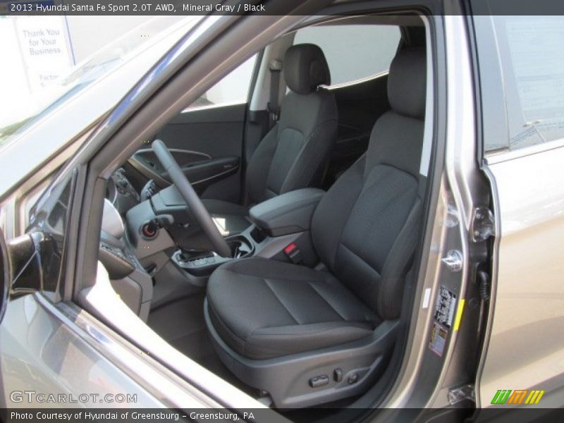 Mineral Gray / Black 2013 Hyundai Santa Fe Sport 2.0T AWD