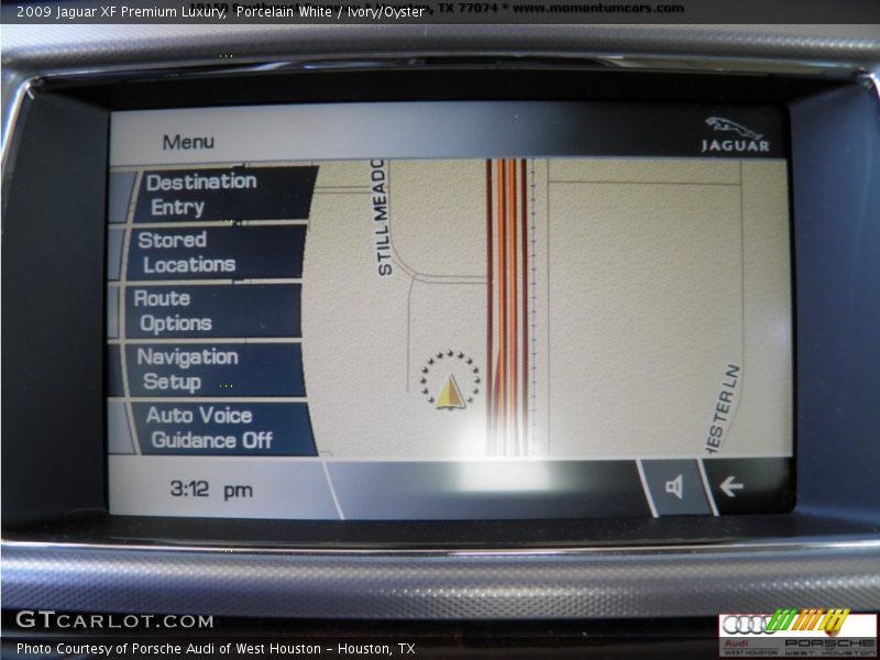 Porcelain White / Ivory/Oyster 2009 Jaguar XF Premium Luxury