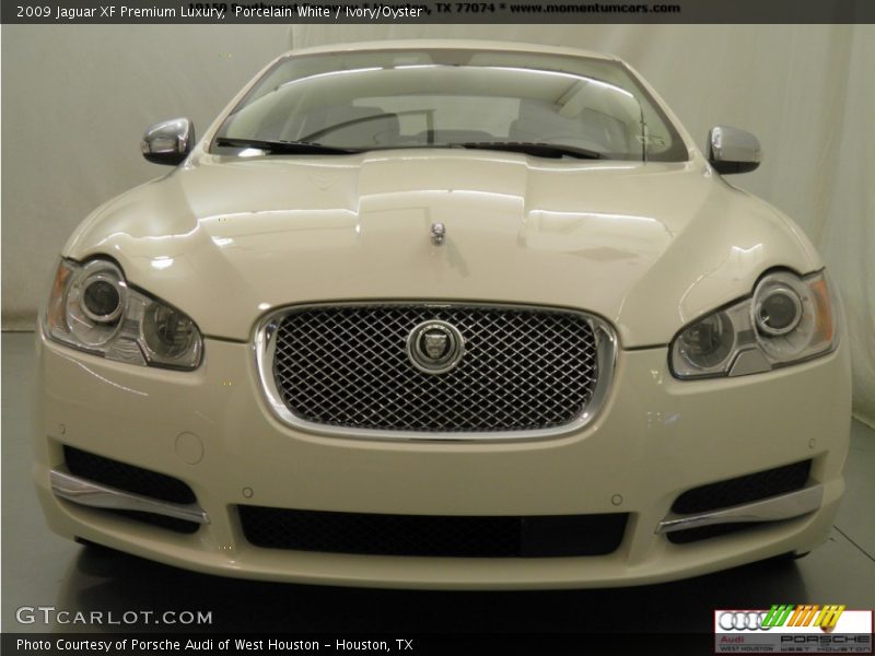 Porcelain White / Ivory/Oyster 2009 Jaguar XF Premium Luxury