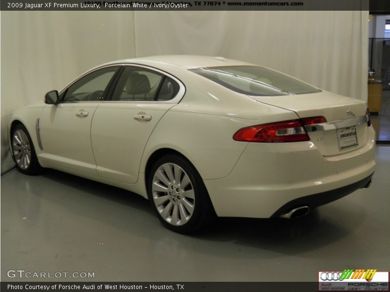 Porcelain White / Ivory/Oyster 2009 Jaguar XF Premium Luxury