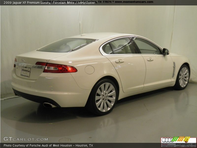 Porcelain White / Ivory/Oyster 2009 Jaguar XF Premium Luxury