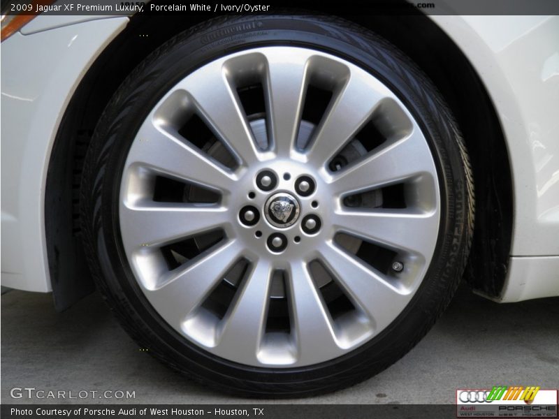 Porcelain White / Ivory/Oyster 2009 Jaguar XF Premium Luxury