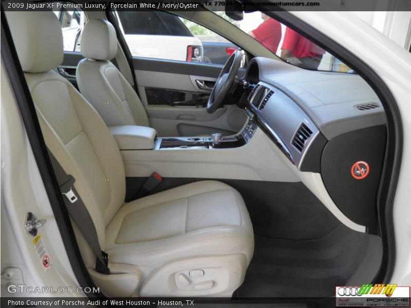 Porcelain White / Ivory/Oyster 2009 Jaguar XF Premium Luxury