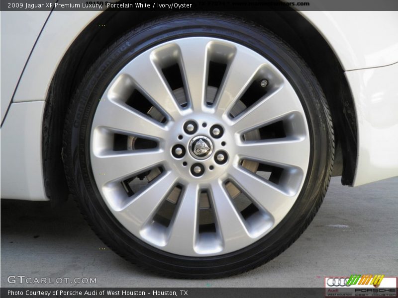 Porcelain White / Ivory/Oyster 2009 Jaguar XF Premium Luxury