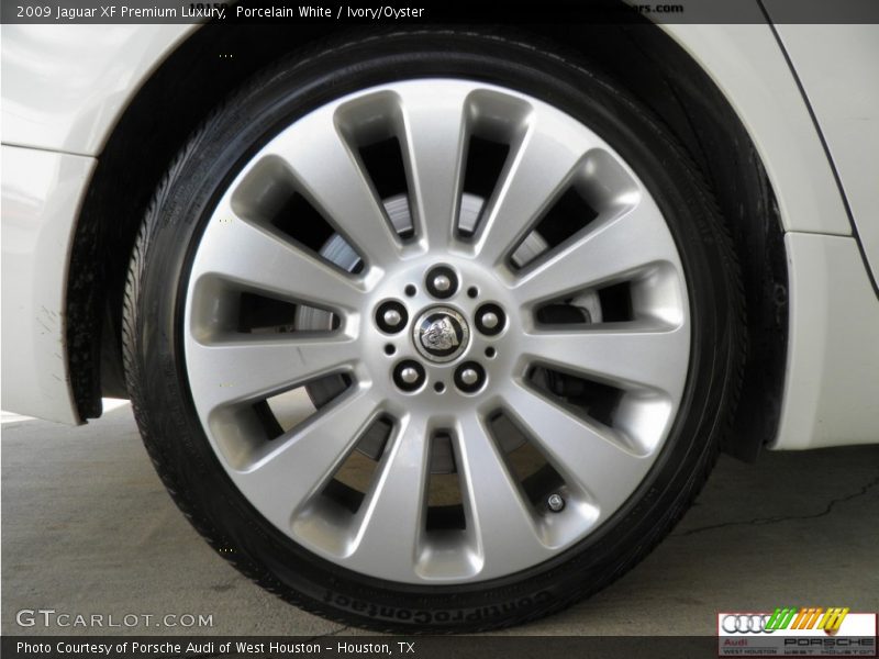 Porcelain White / Ivory/Oyster 2009 Jaguar XF Premium Luxury