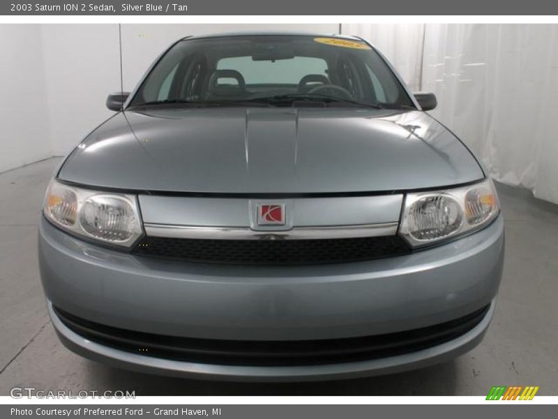 Silver Blue / Tan 2003 Saturn ION 2 Sedan