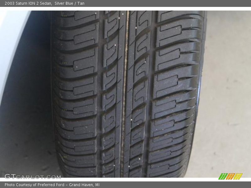 Silver Blue / Tan 2003 Saturn ION 2 Sedan
