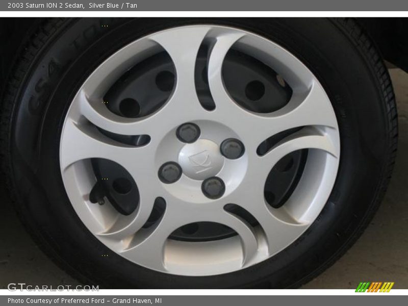 Silver Blue / Tan 2003 Saturn ION 2 Sedan
