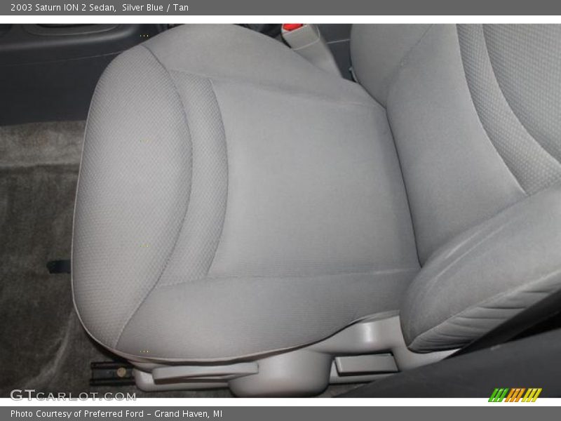 Silver Blue / Tan 2003 Saturn ION 2 Sedan