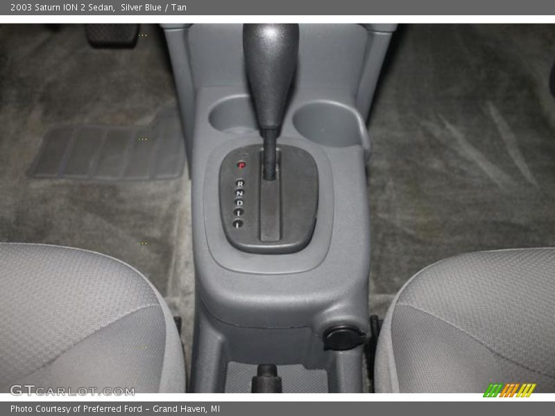 Silver Blue / Tan 2003 Saturn ION 2 Sedan