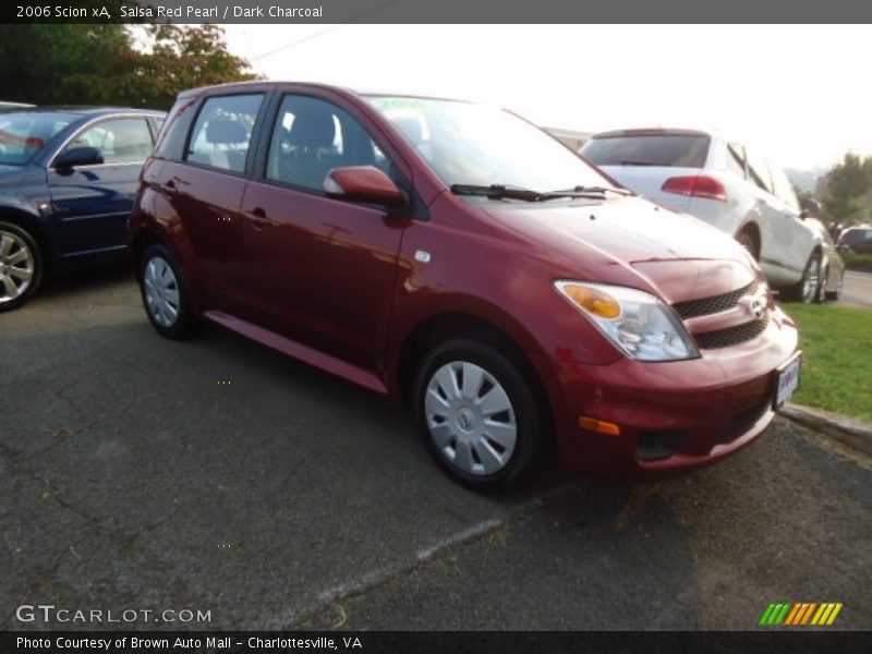 Salsa Red Pearl / Dark Charcoal 2006 Scion xA
