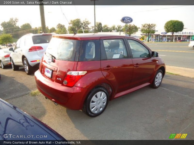 Salsa Red Pearl / Dark Charcoal 2006 Scion xA