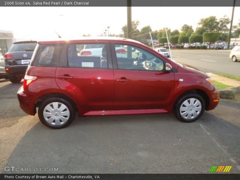 Salsa Red Pearl / Dark Charcoal 2006 Scion xA