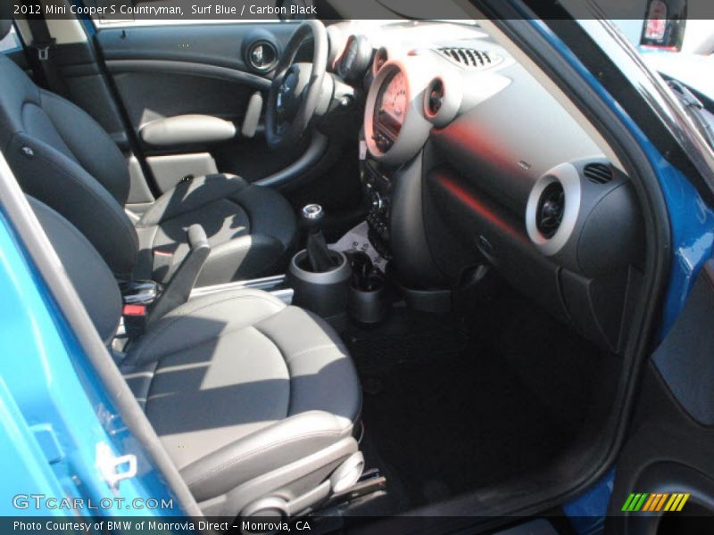 Surf Blue / Carbon Black 2012 Mini Cooper S Countryman