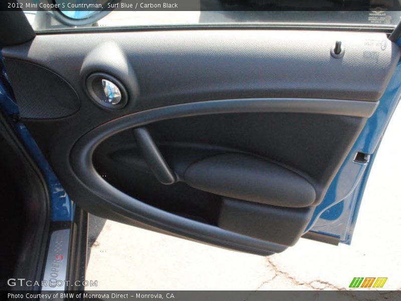 Surf Blue / Carbon Black 2012 Mini Cooper S Countryman