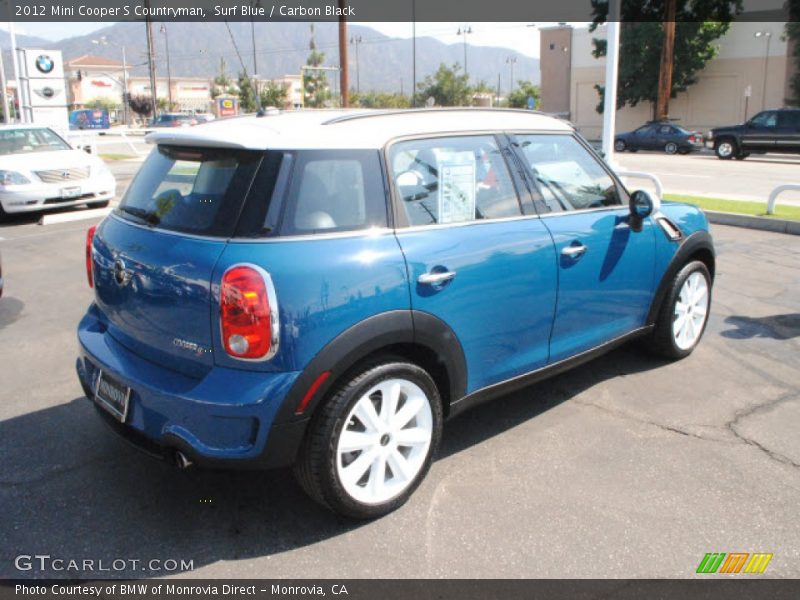 Surf Blue / Carbon Black 2012 Mini Cooper S Countryman