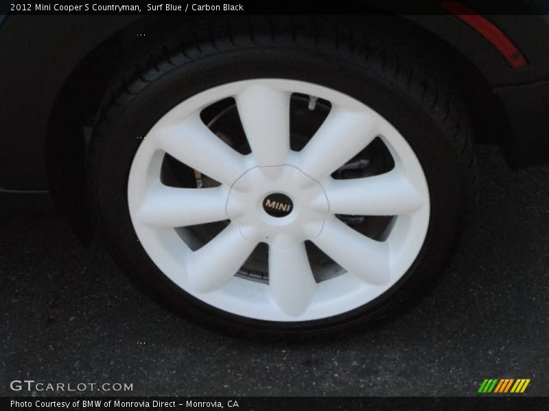 Surf Blue / Carbon Black 2012 Mini Cooper S Countryman