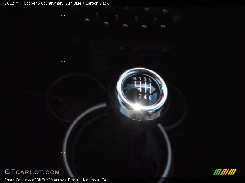 Surf Blue / Carbon Black 2012 Mini Cooper S Countryman