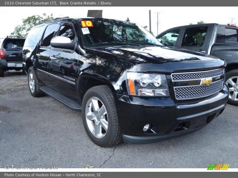 Black Granite Metallic / Ebony 2010 Chevrolet Suburban LTZ