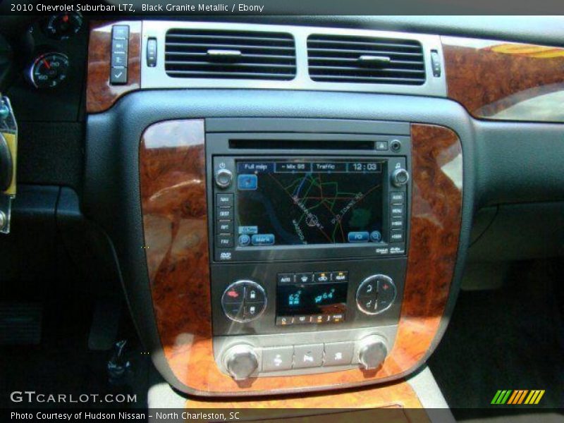 Black Granite Metallic / Ebony 2010 Chevrolet Suburban LTZ