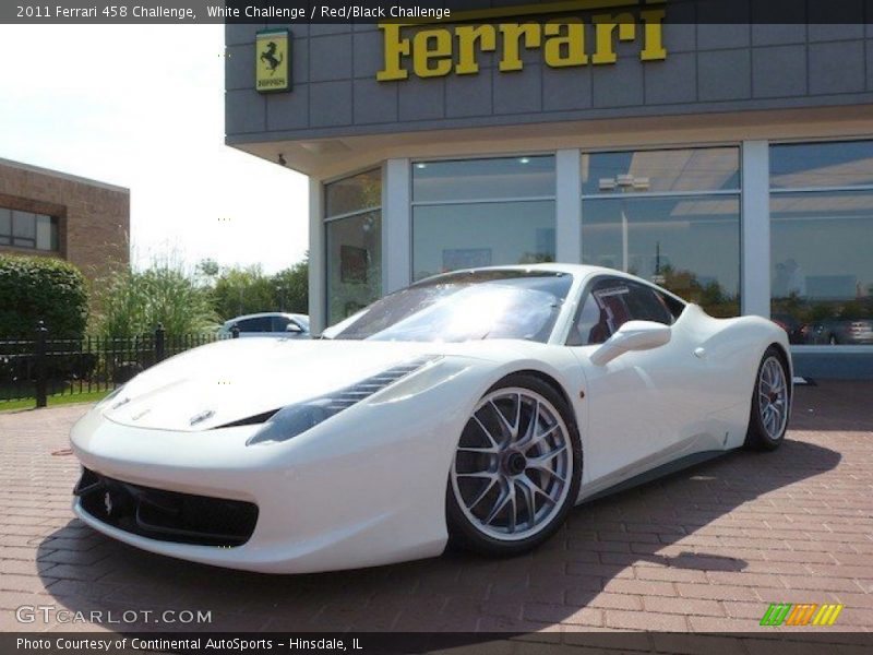White Challenge / Red/Black Challenge 2011 Ferrari 458 Challenge