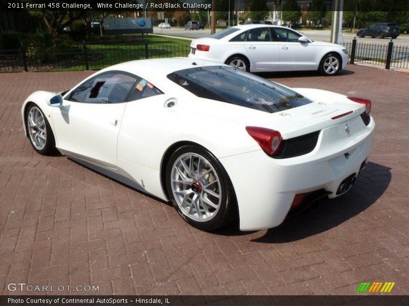 2011 458 Challenge White Challenge