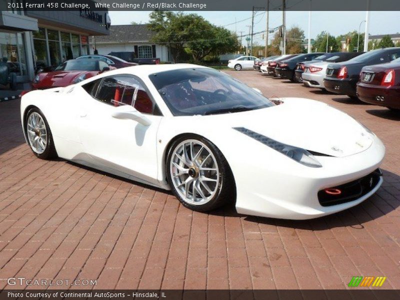 Front 3/4 View of 2011 458 Challenge