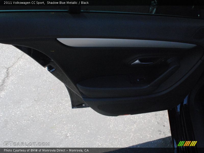Shadow Blue Metallic / Black 2011 Volkswagen CC Sport