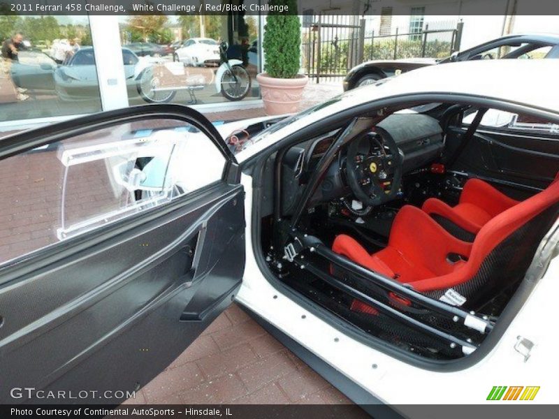  2011 458 Challenge Red/Black Challenge Interior