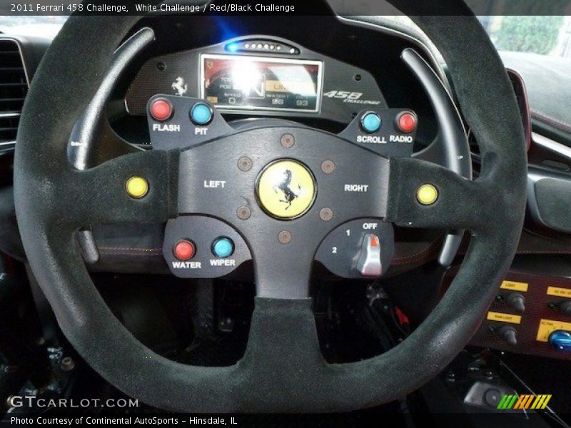  2011 458 Challenge Steering Wheel
