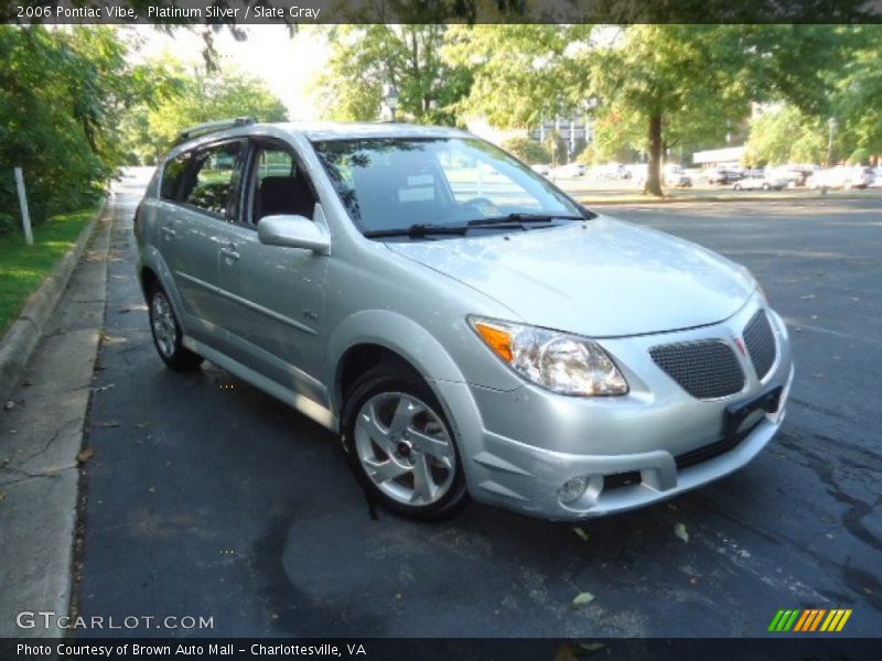 Platinum Silver / Slate Gray 2006 Pontiac Vibe