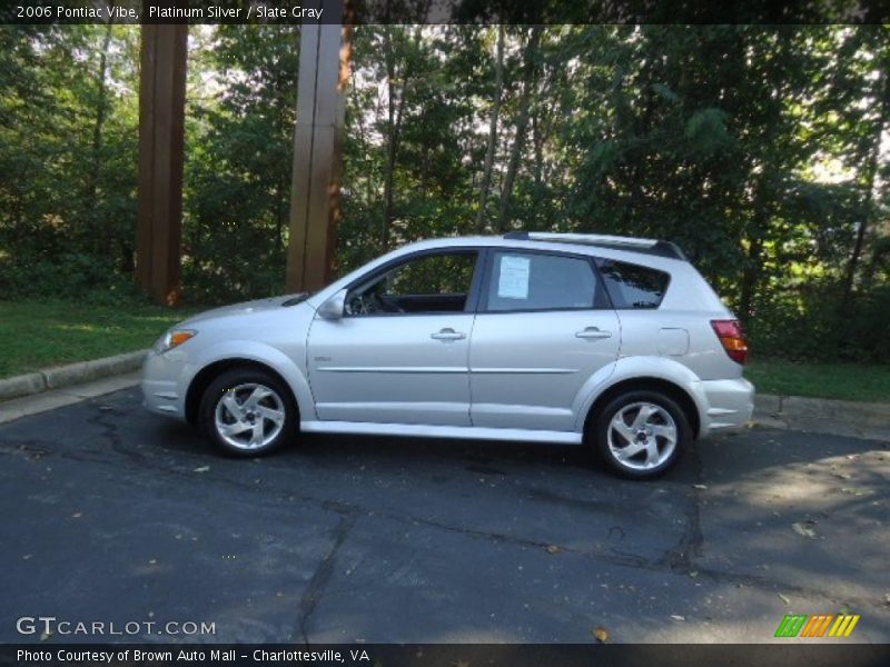 Platinum Silver / Slate Gray 2006 Pontiac Vibe