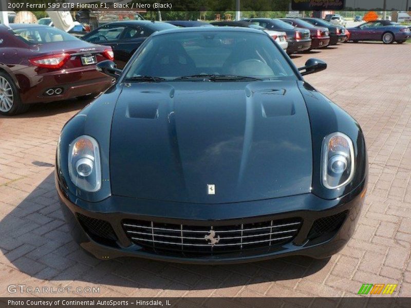 Black / Nero (Black) 2007 Ferrari 599 GTB Fiorano F1