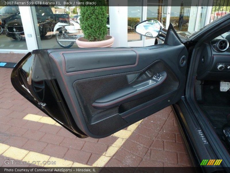 Door Panel of 2007 599 GTB Fiorano F1