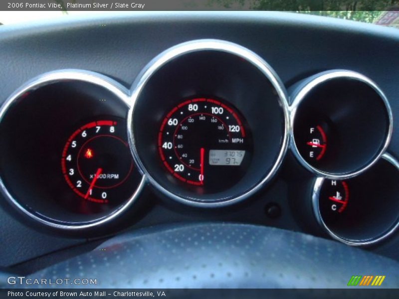 Platinum Silver / Slate Gray 2006 Pontiac Vibe
