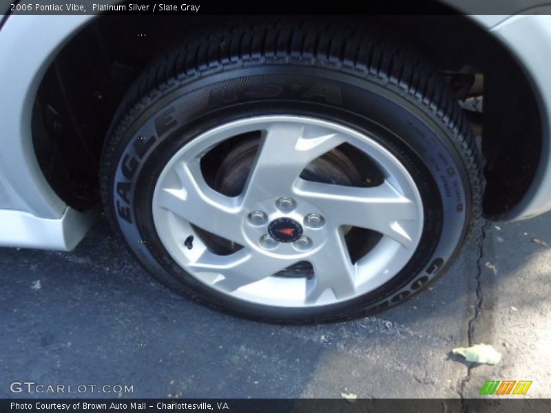 Platinum Silver / Slate Gray 2006 Pontiac Vibe