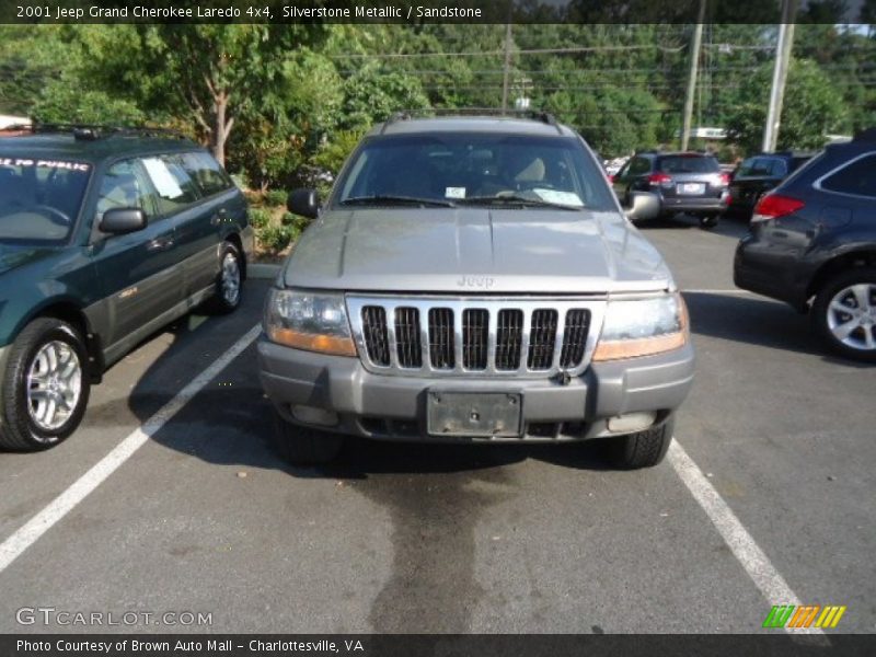 Silverstone Metallic / Sandstone 2001 Jeep Grand Cherokee Laredo 4x4