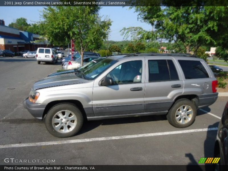 Silverstone Metallic / Sandstone 2001 Jeep Grand Cherokee Laredo 4x4