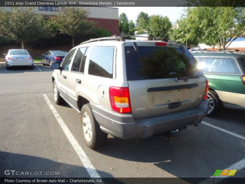 Silverstone Metallic / Sandstone 2001 Jeep Grand Cherokee Laredo 4x4