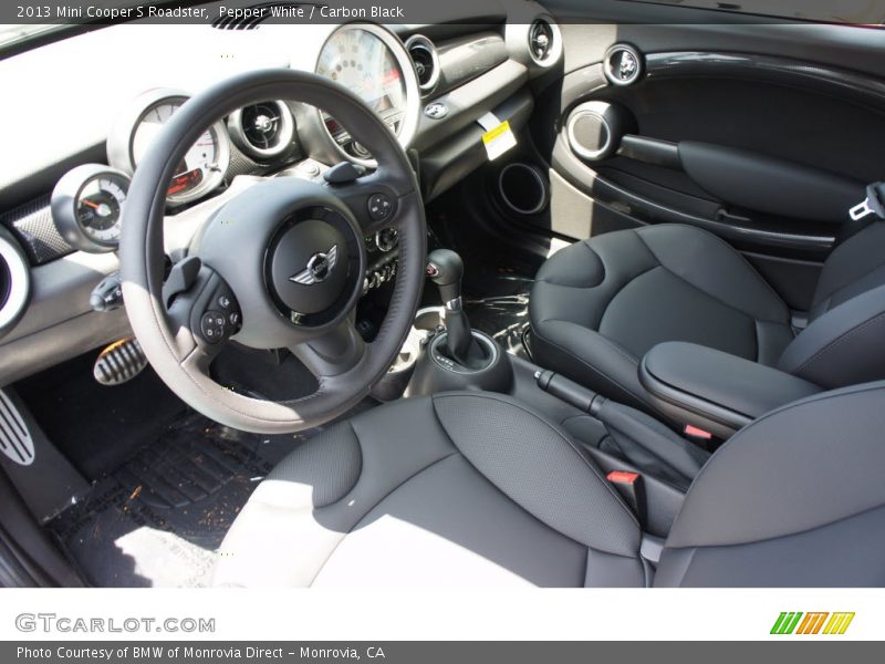 Pepper White / Carbon Black 2013 Mini Cooper S Roadster