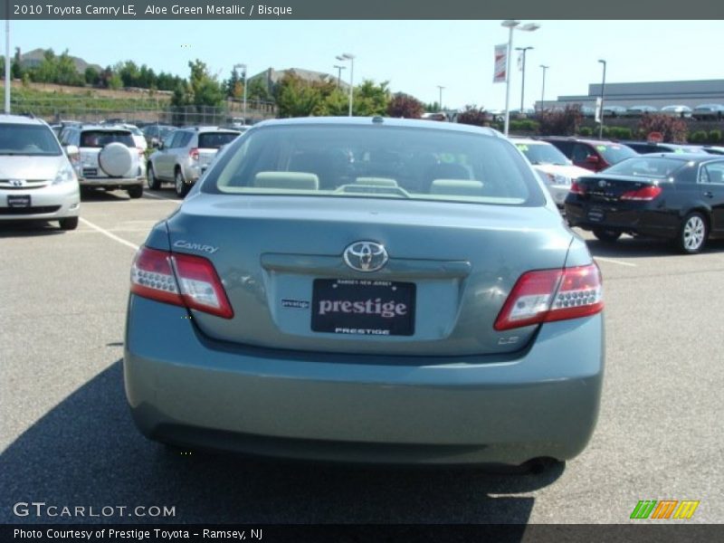 Aloe Green Metallic / Bisque 2010 Toyota Camry LE